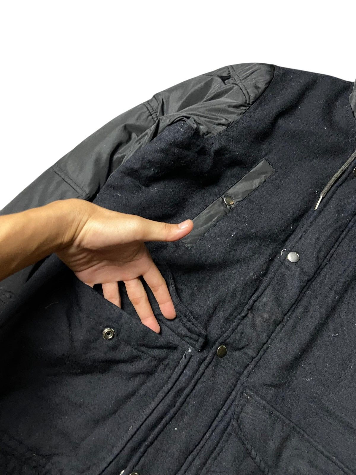 Diesel Vintage DIESEL Zip Up Jacket with Hood (165) Size US S / EU 44-46 / 1 - 8 Thumbnail
