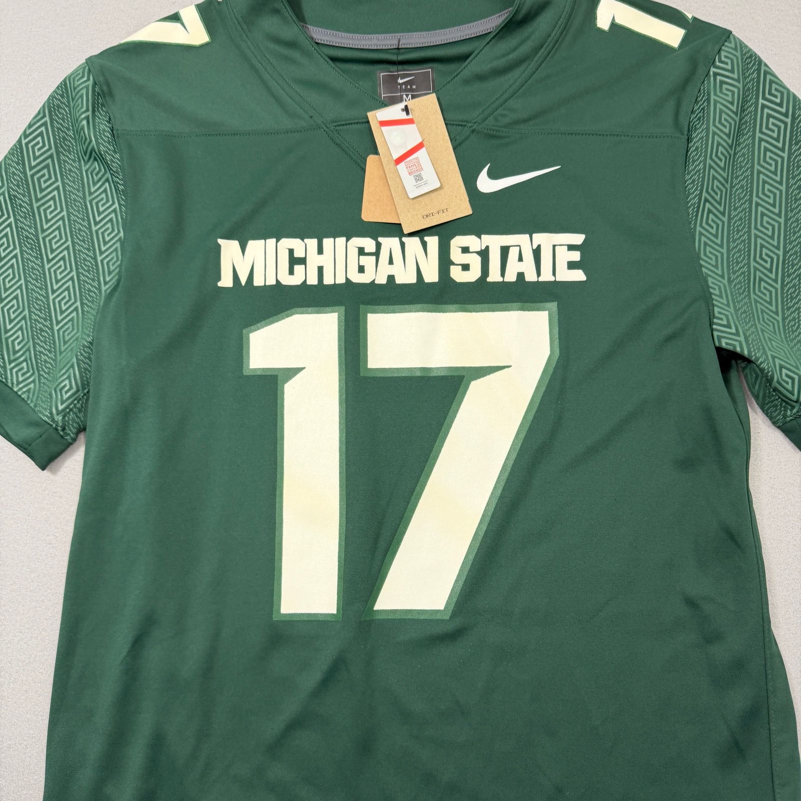 Nike Nike Michigan State Spartans Tre Mosley Jersey Medium NEW Size US M / EU 48-50 / 2 - 2 Thumbnail
