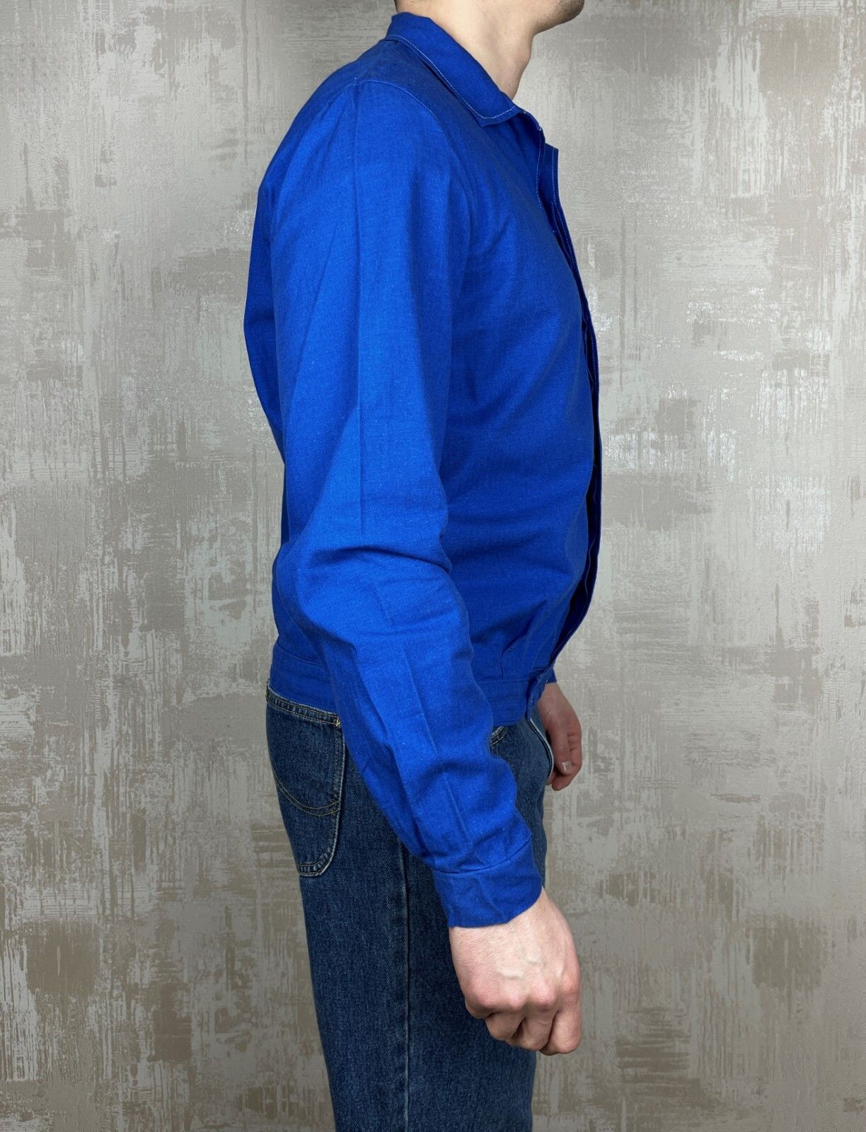 Le Laboureur Vintage 80's OTAVAN-STABIL Czech Work Chore Jacket Size US L / EU 52-54 / 3 - 13 Thumbnail
