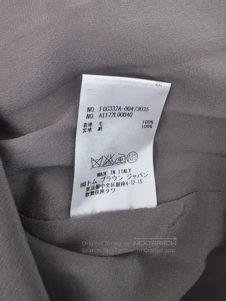 Thom Browne Thom Browne Gray wool pleated skirt Size 26" / US 2 / IT 38 - 5 Thumbnail