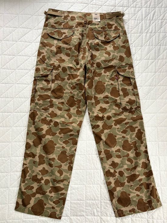Levi's Levi's Men’s Brown and Green Duck Camo Cargo Pants Size US 30 / EU 46 - 5 Thumbnail