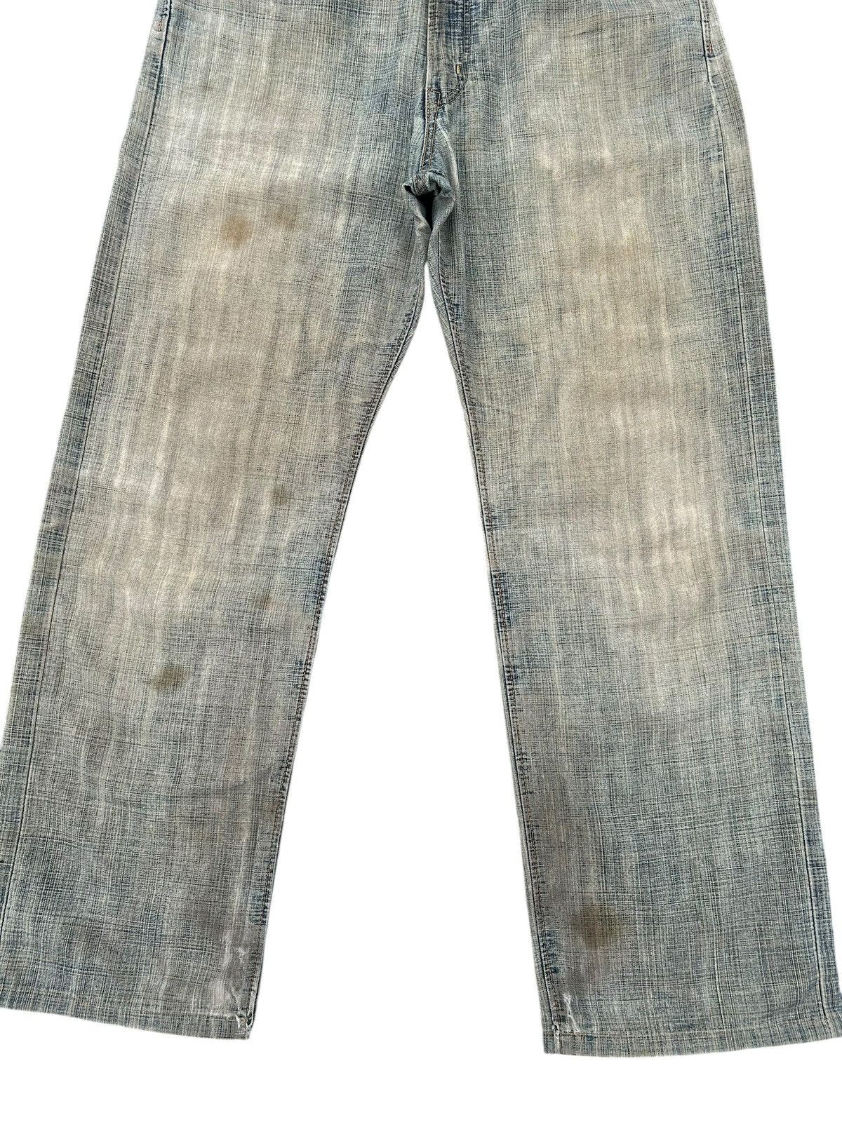 Kapital Vintage Edwin 505ZX Selvedge Sunfaded Rusty Dirty Denim Jean Size US 34 / EU 50 - 7 Thumbnail