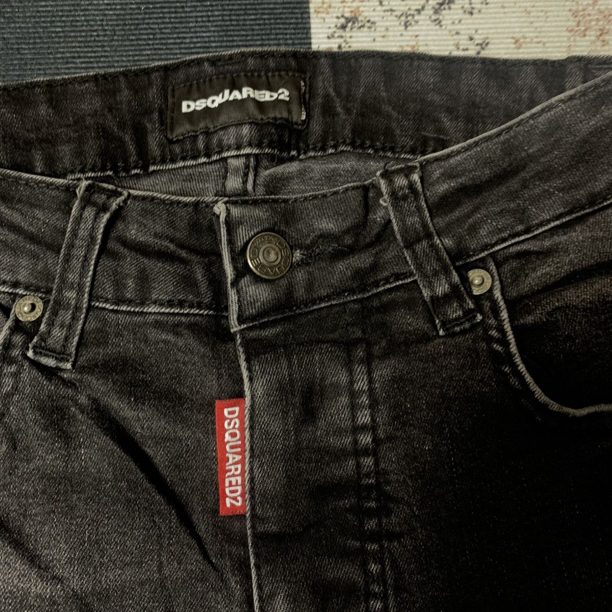 Dsquared2 Dsquared2 Riped Jeans Strech Pants Size US 31 - 5 Thumbnail