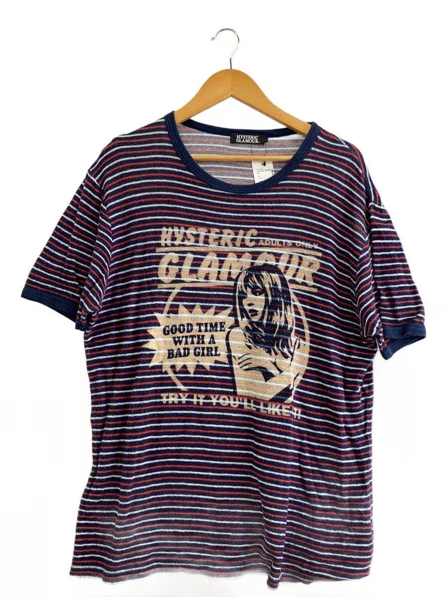 Hysteric Glamour Hysteric Girl Poster Striped Tee Size US L / EU 52-54 / 3 - 1 Thumbnail