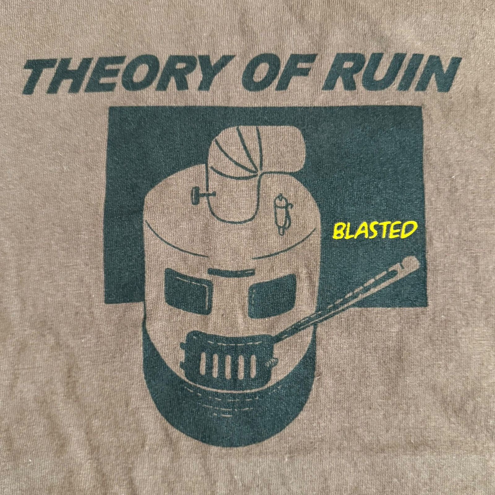 Band Tees Theory Of Ruin Vintage Shirt Size M Fudge Tunnel Shellac Size US M / EU 48-50 / 2 - 2 Thumbnail
