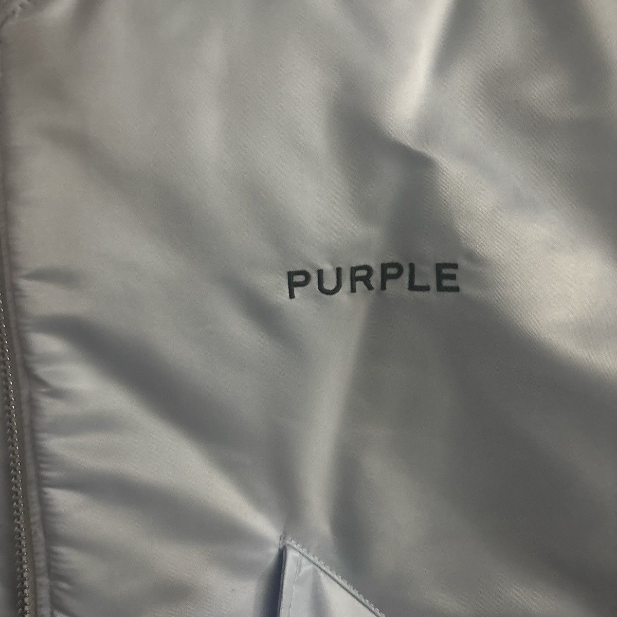 Purple Brand Wordmark Bomber Jacket Purple Brand Size US S / EU 44-46 / 1 - 2 Thumbnail