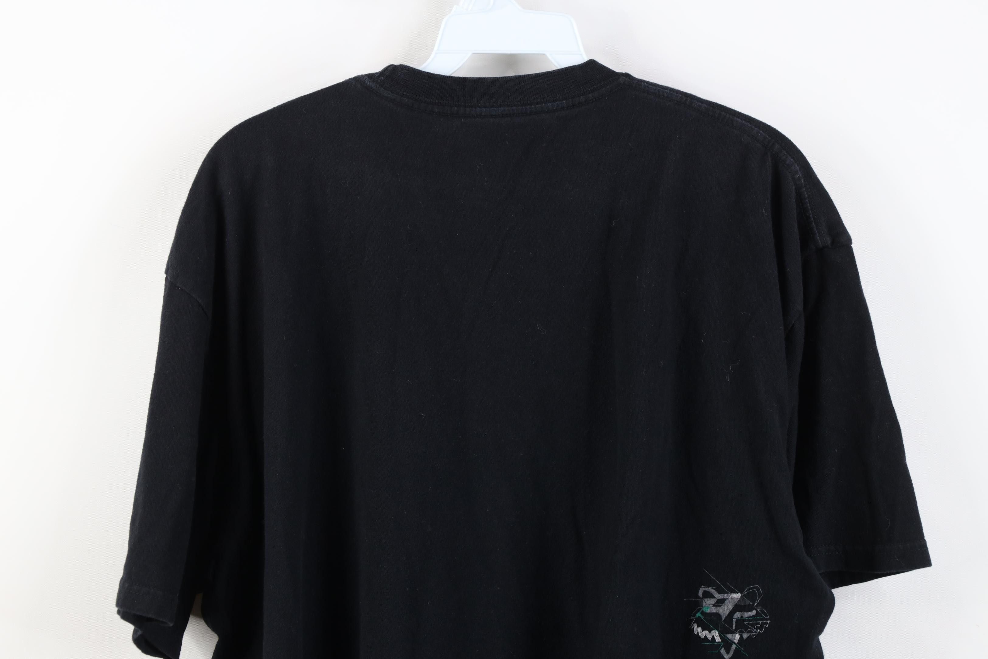 Fox Racing Vintage Y2K Fox Racing Short Sleeve T-Shirt Black Cotton Size US XL / EU 56 / 4 - 12 Thumbnail