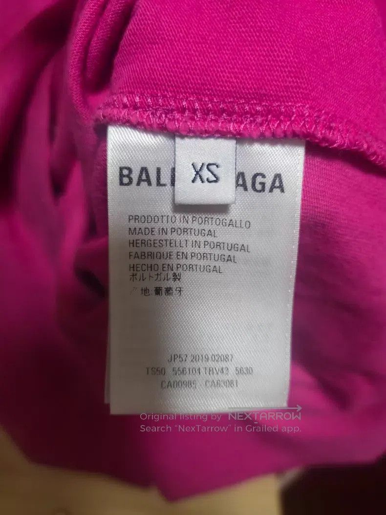 Balenciaga Balenciaga Pink Short Sleeve T-Shirt Size US XS / EU 42 / 0 - 3 Thumbnail