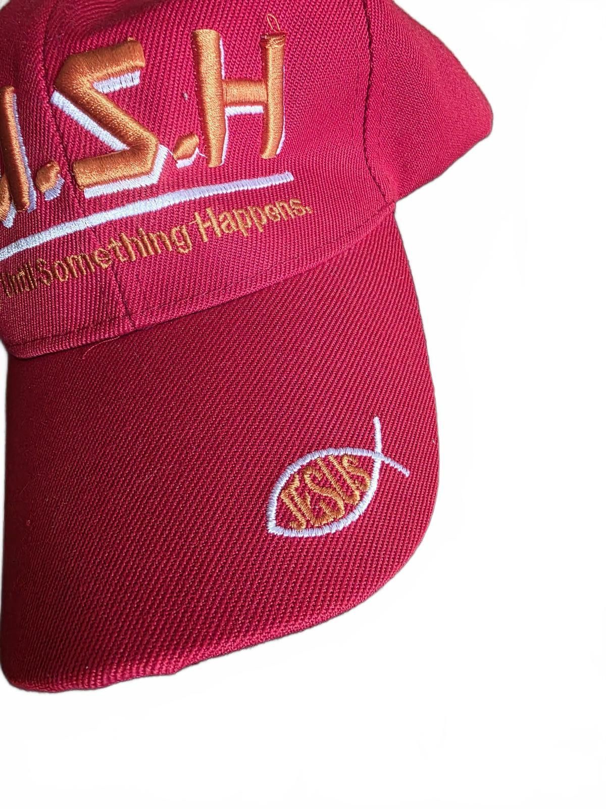 Other P.U.S.H. Pray Until Something Happens Hat Red Baseball Cap Size ONE SIZE - 6 Thumbnail