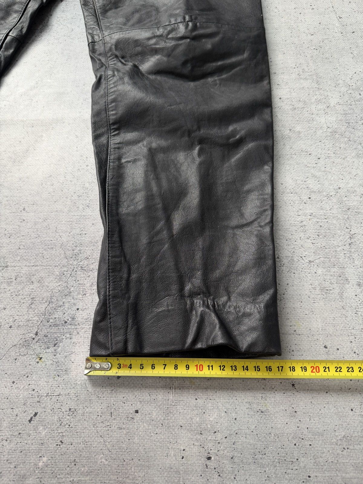 Genuine Leather Crazy! Cowboy core lace up leather pants opium avant garde M Size US 32 / EU 48 - 8 Thumbnail