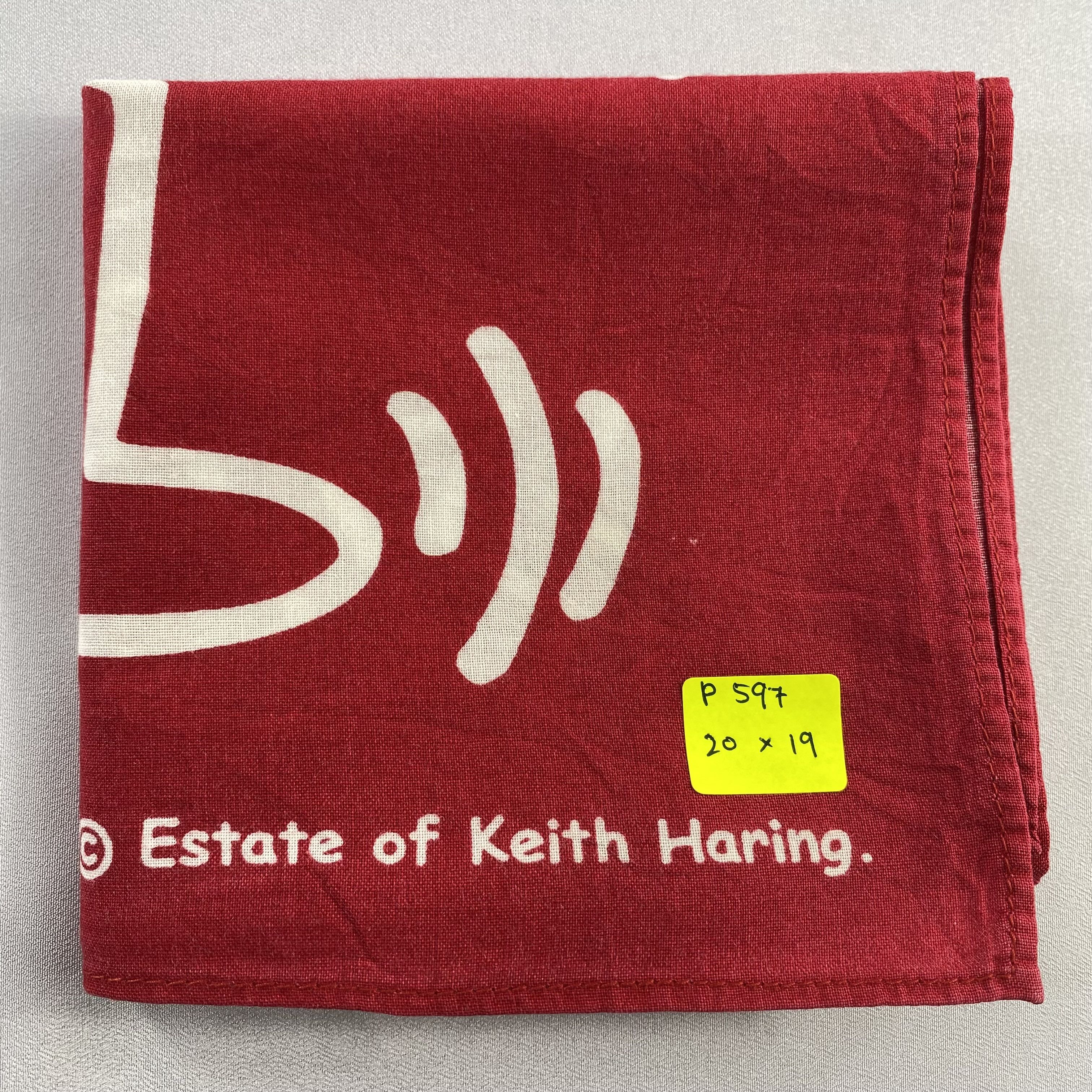 Keith Haring Keith Haring Neckerchief / Bandana / Handkerchief-P597 Size ONE SIZE - 6 Thumbnail