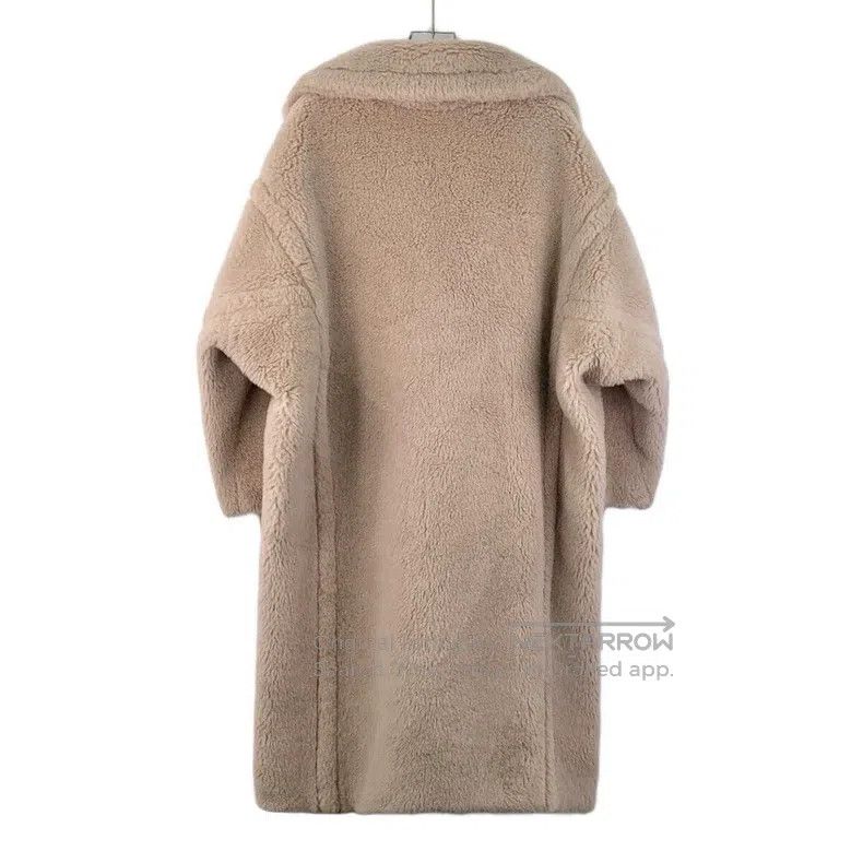 Max Mara Max Mara Khaki Alpaca Wool Collar Double Breasted Coat Size S / US 4 / IT 40 - 2 Thumbnail