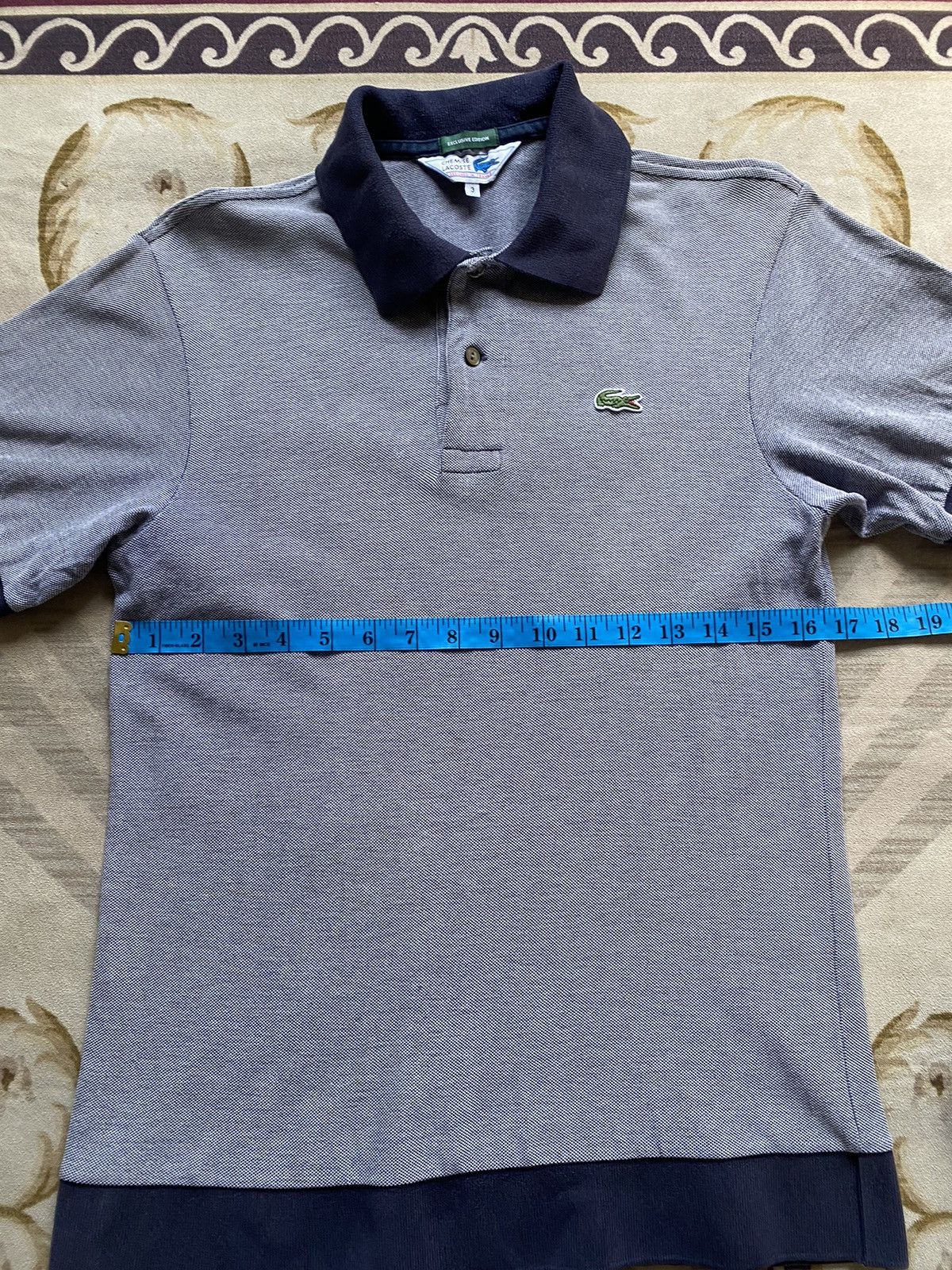 Lacoste Vintage Chemise Lacoste polo tee Size US XS / EU 42 / 0 - 10 Thumbnail