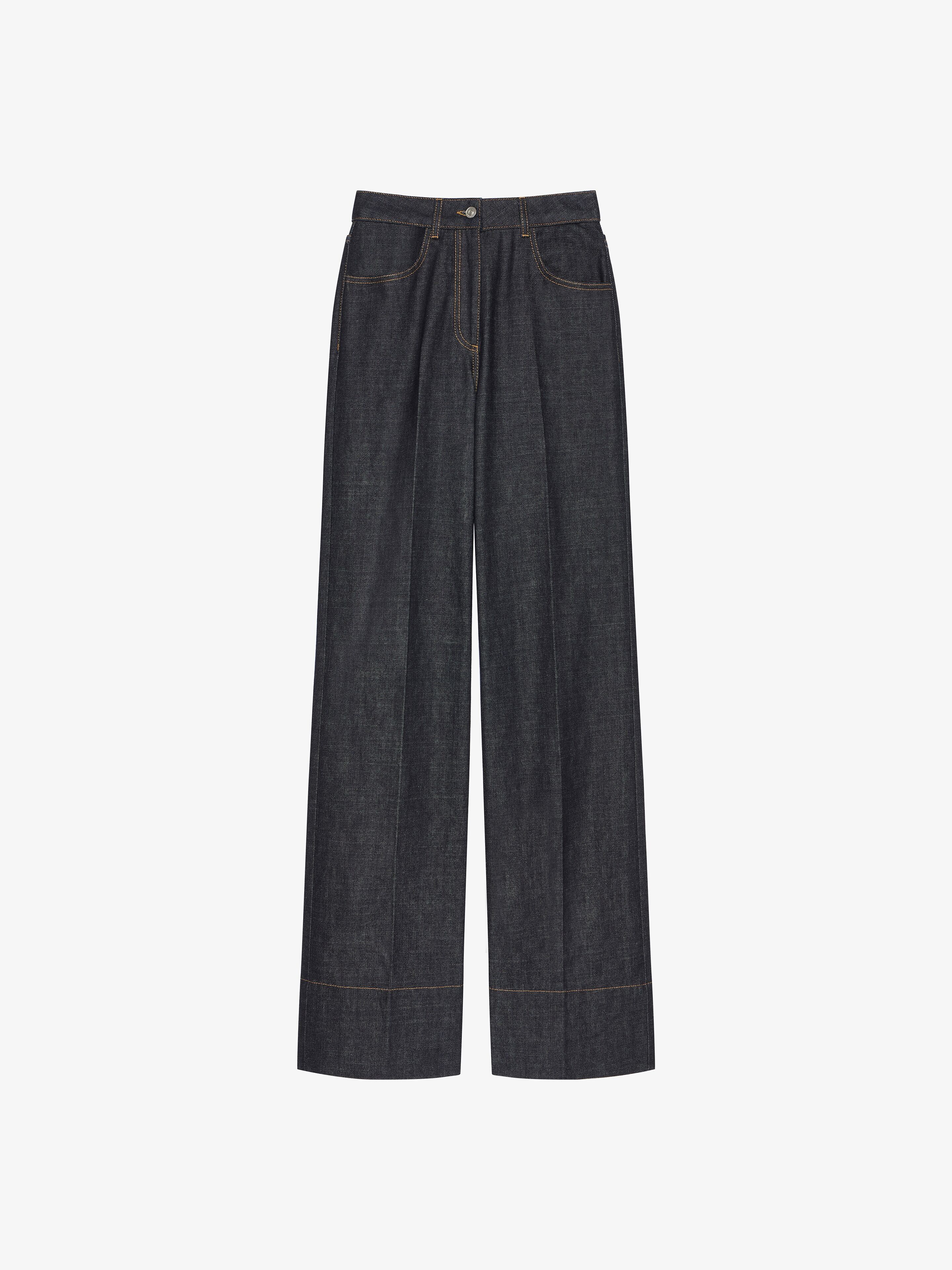 Givenchy oc11z0725 Trousers Jeans in Dark Blue Size 25" / US 0 / IT 36 - 1 Thumbnail