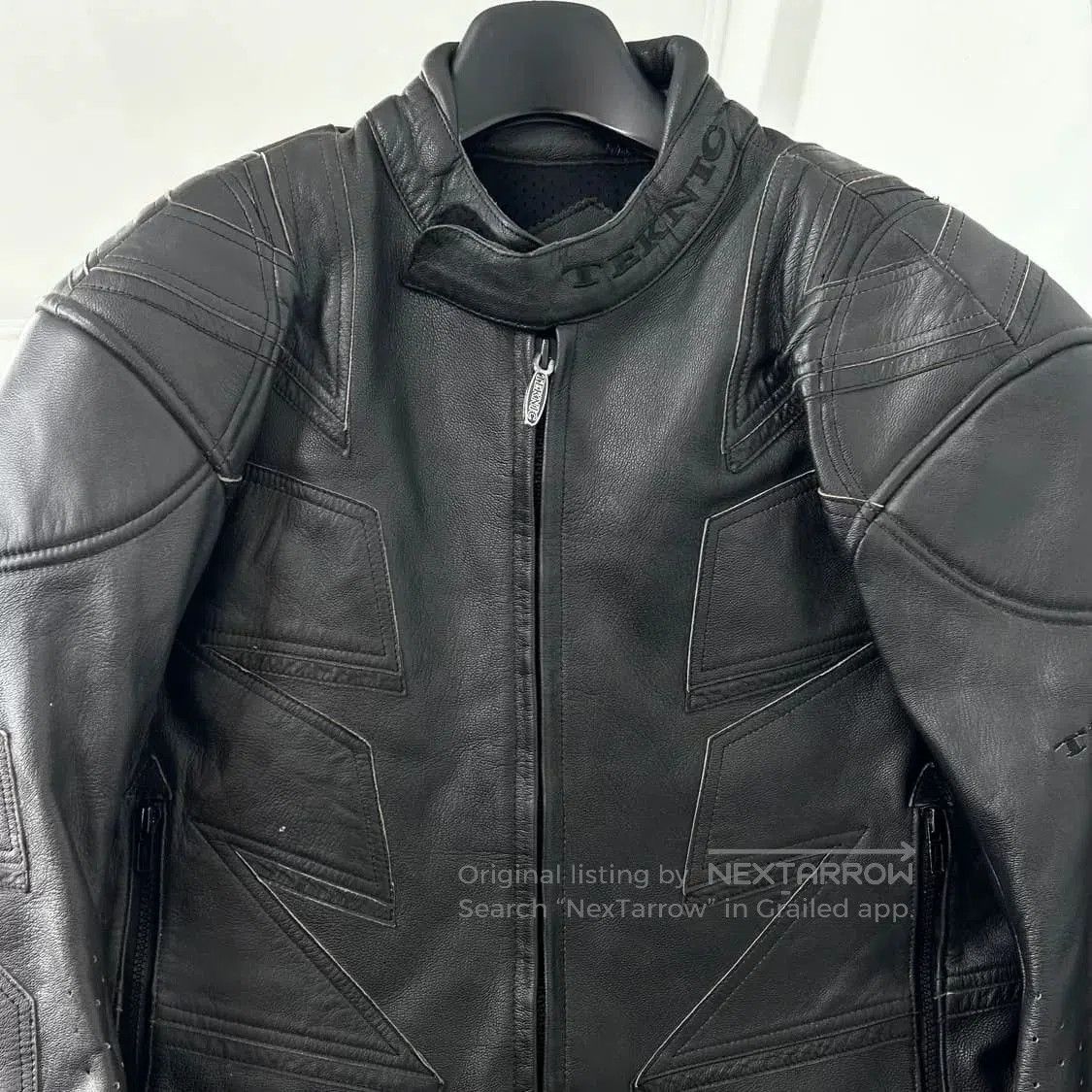 Vintage Vintage Armor Functional Leather Jacket. Size US L / EU 52-54 / 3 - 5 Thumbnail
