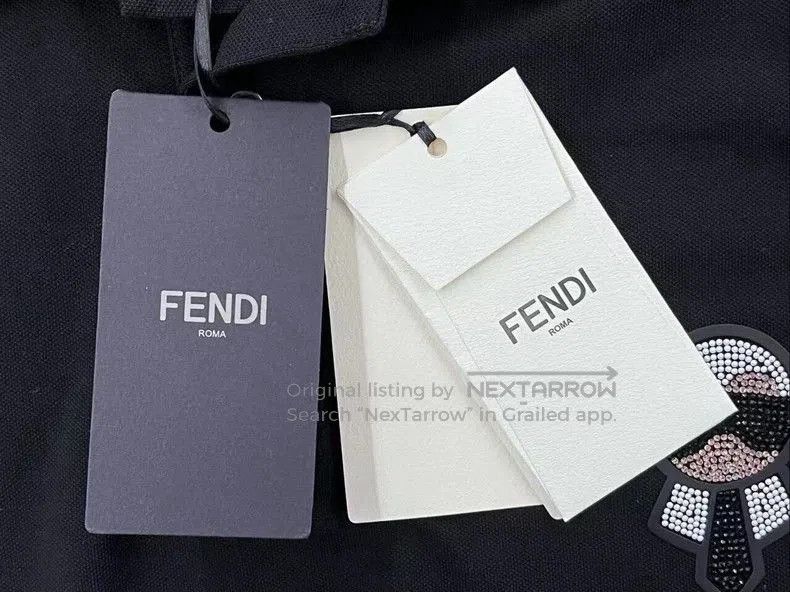 Fendi Fendi Karl Lagerfeld Logo Polo Shirt. Size US XL / EU 56 / 4 - 5 Thumbnail