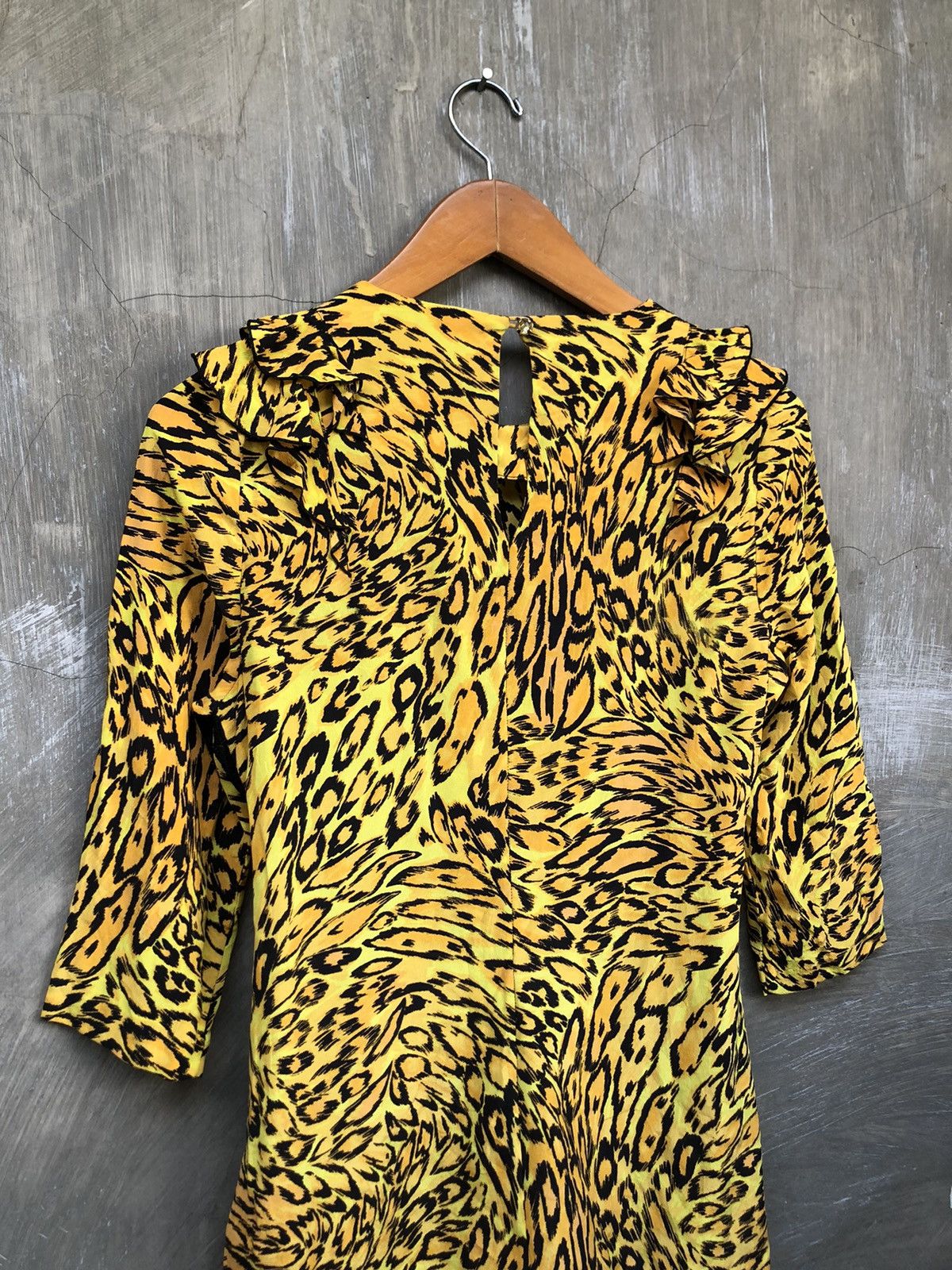 Juicy Couture × Vintage Y2K💥 Juicy Couture Tiger Patern Midi Dress Size S / US 4 / IT 40 - 10 Thumbnail