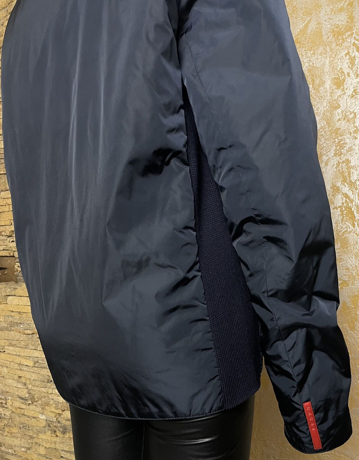 Prada Vintage Prada nylon jacket red tab Size US M / EU 48-50 / 2 - 7 Thumbnail