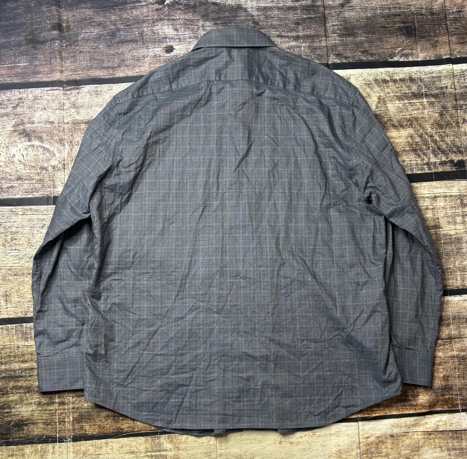 John Varvatos John Varvatos Shirt Mens 32/33 16.5 Large Signature Stretch Size 42R - 3 Thumbnail