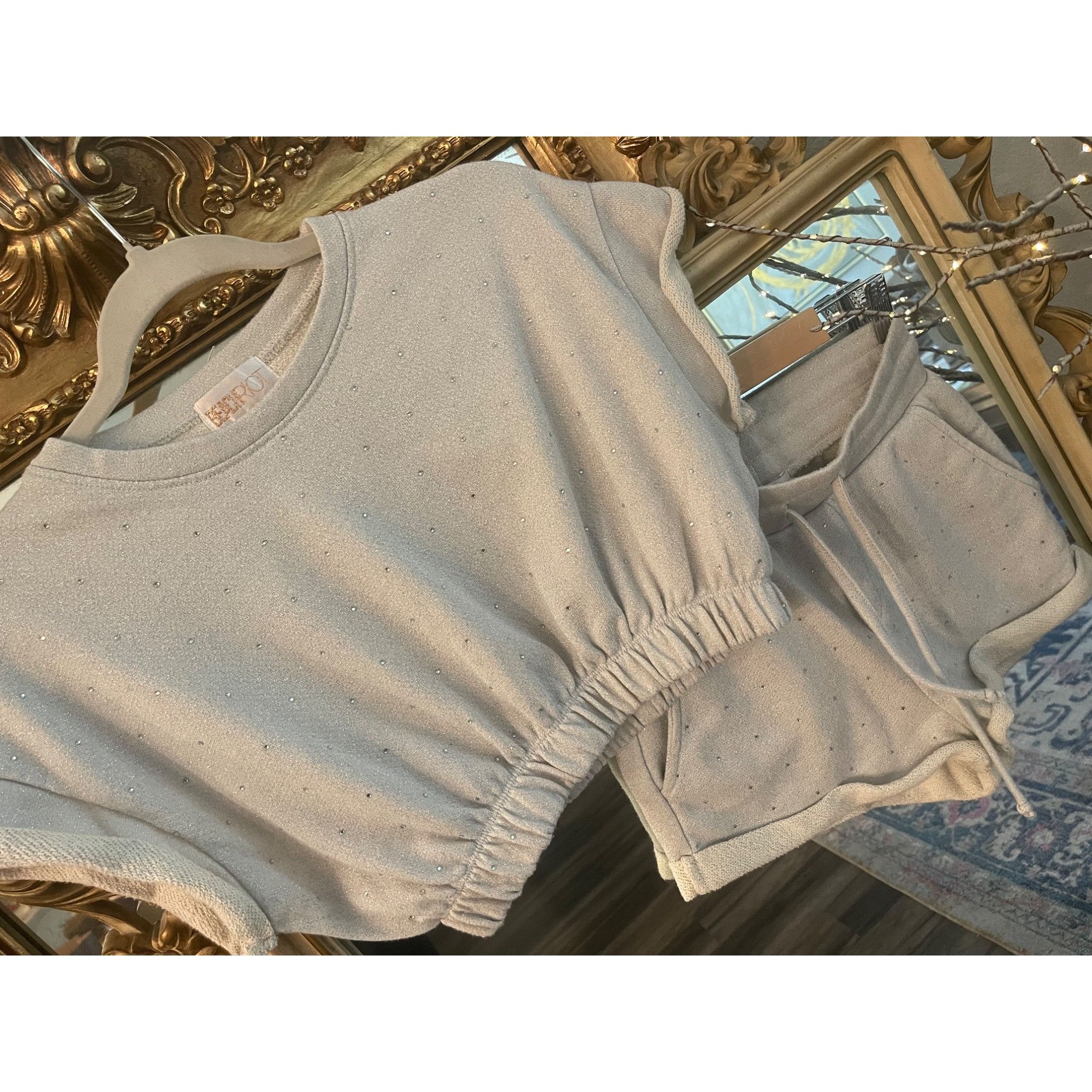 Beach Riot Beach Riot x Revolve Taylor Sweatshirt & Sylyar Short Set S Size XS / US 0-2 / IT 36-38 - 2 Thumbnail