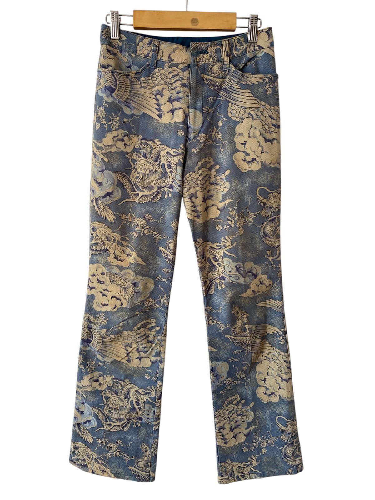 If Six Was Nine × Japanese Brand Japanese Batsu Club Sukajan Style Pants Size US 29 - 1 Thumbnail