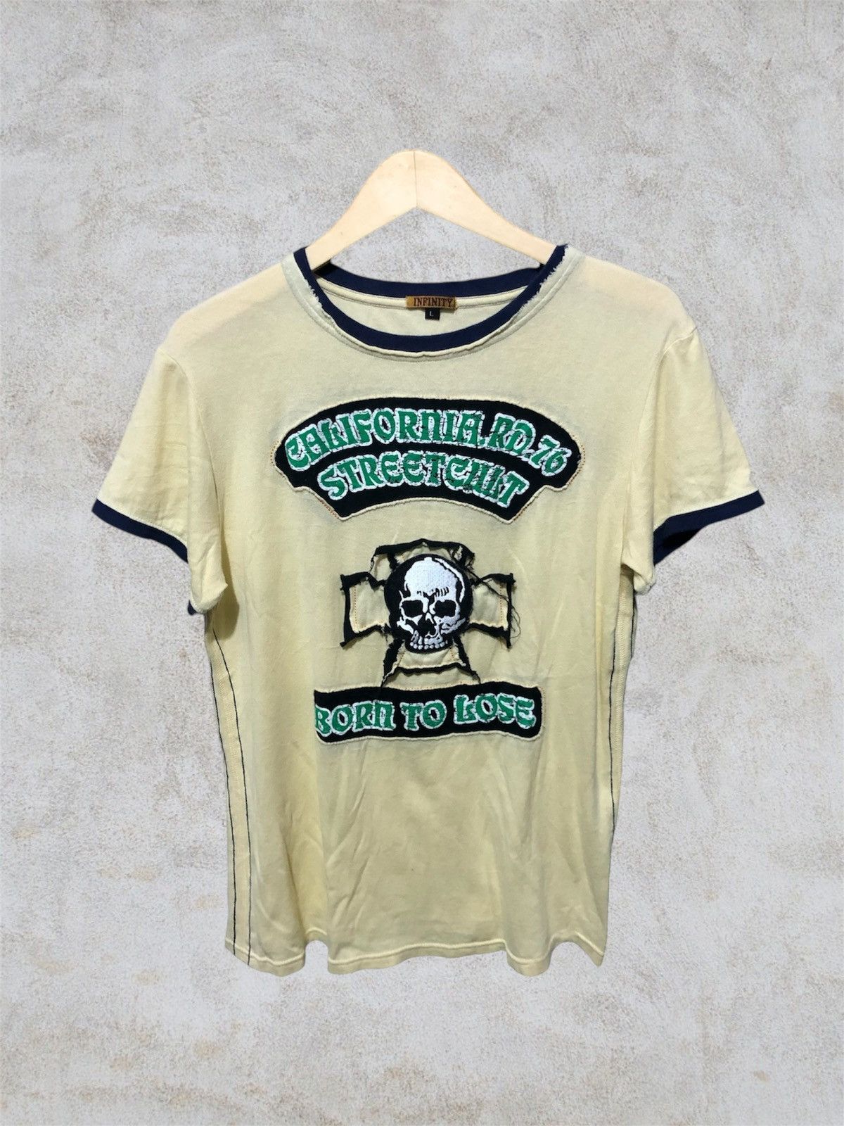 If Six Was Nine × Japanese Brand × Le Grande Bleu (L.G.B.) Ifinity skull poem Size US L / EU 52-54 / 3 - 1 Thumbnail