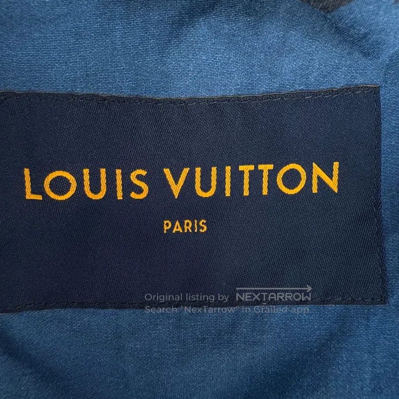 Louis Vuitton Louis Vuitton Blue and black checkerboard diving jacket Size US S / EU 44-46 / 1 - 6 Thumbnail