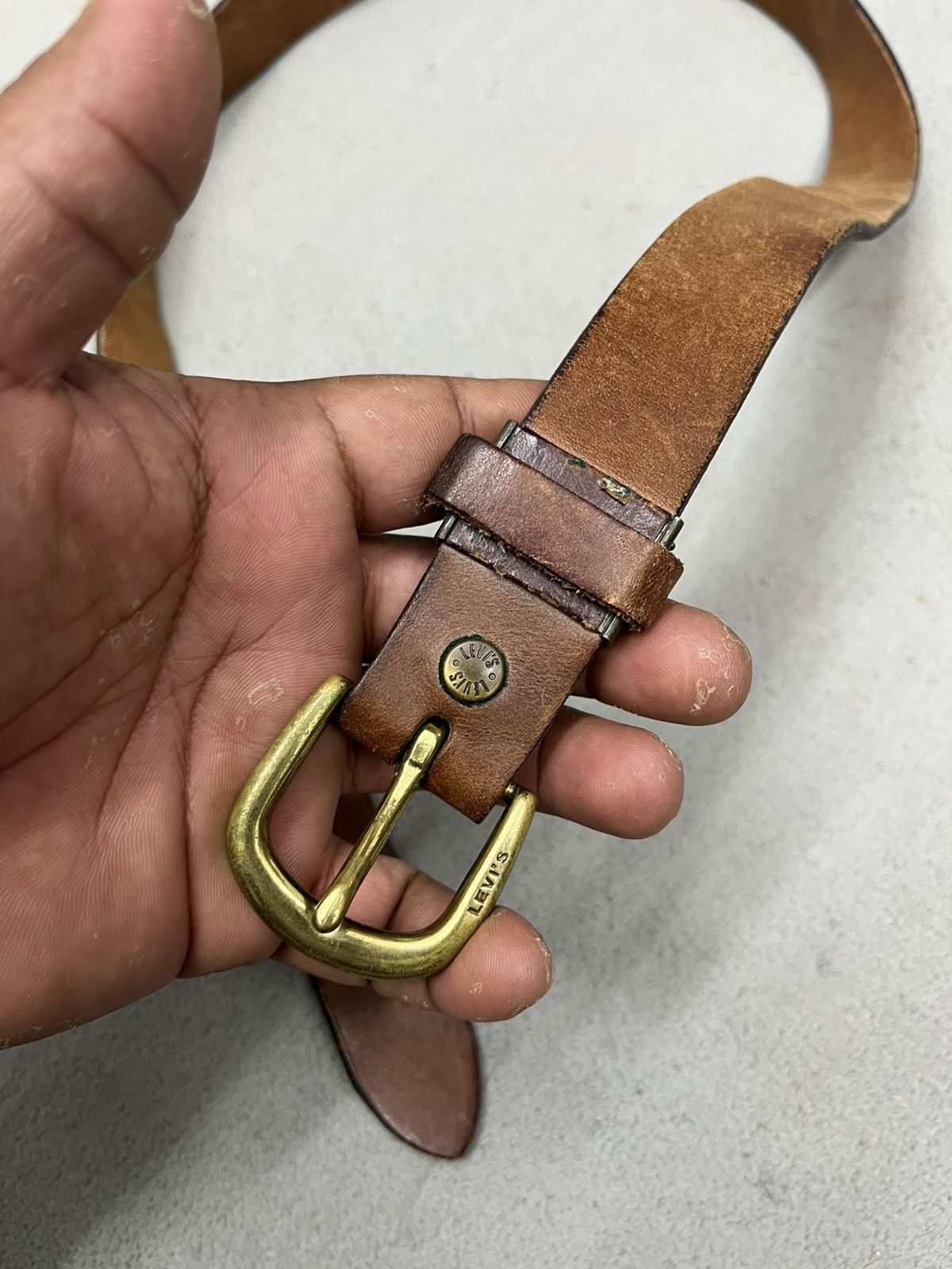 Levi's VTG LEVIS BELT Size 30 - 3 Thumbnail