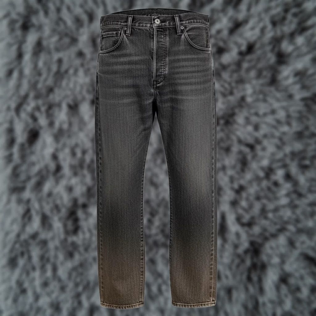 Levi's Levi's 501 Jeans Mens Regular Straight Denim Button Fly Gray Medium Wash 34x31 Size US 34 / EU 50 - 1 Thumbnail