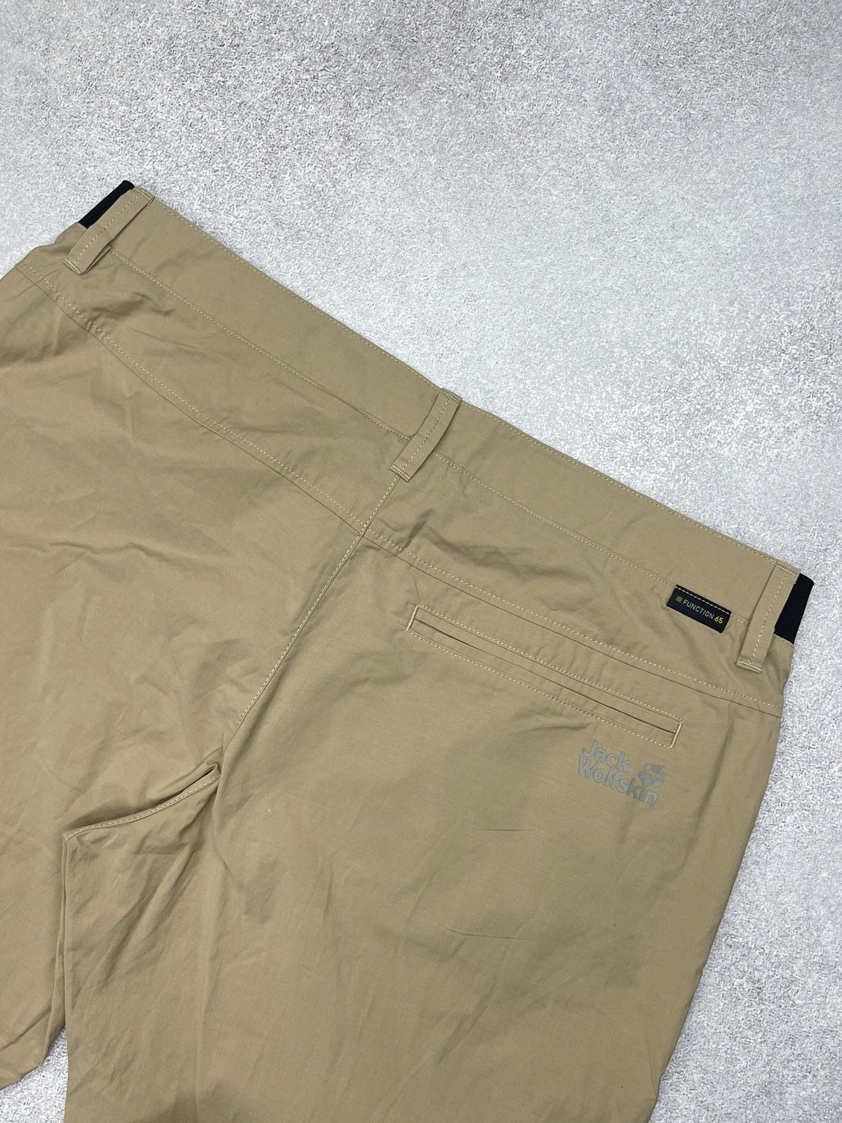 Jack Wolfskin Mens Jack Wolfskin Pants Beige Outdoor Multipocket Y2K Size US 34 / EU 50 - 8 Thumbnail