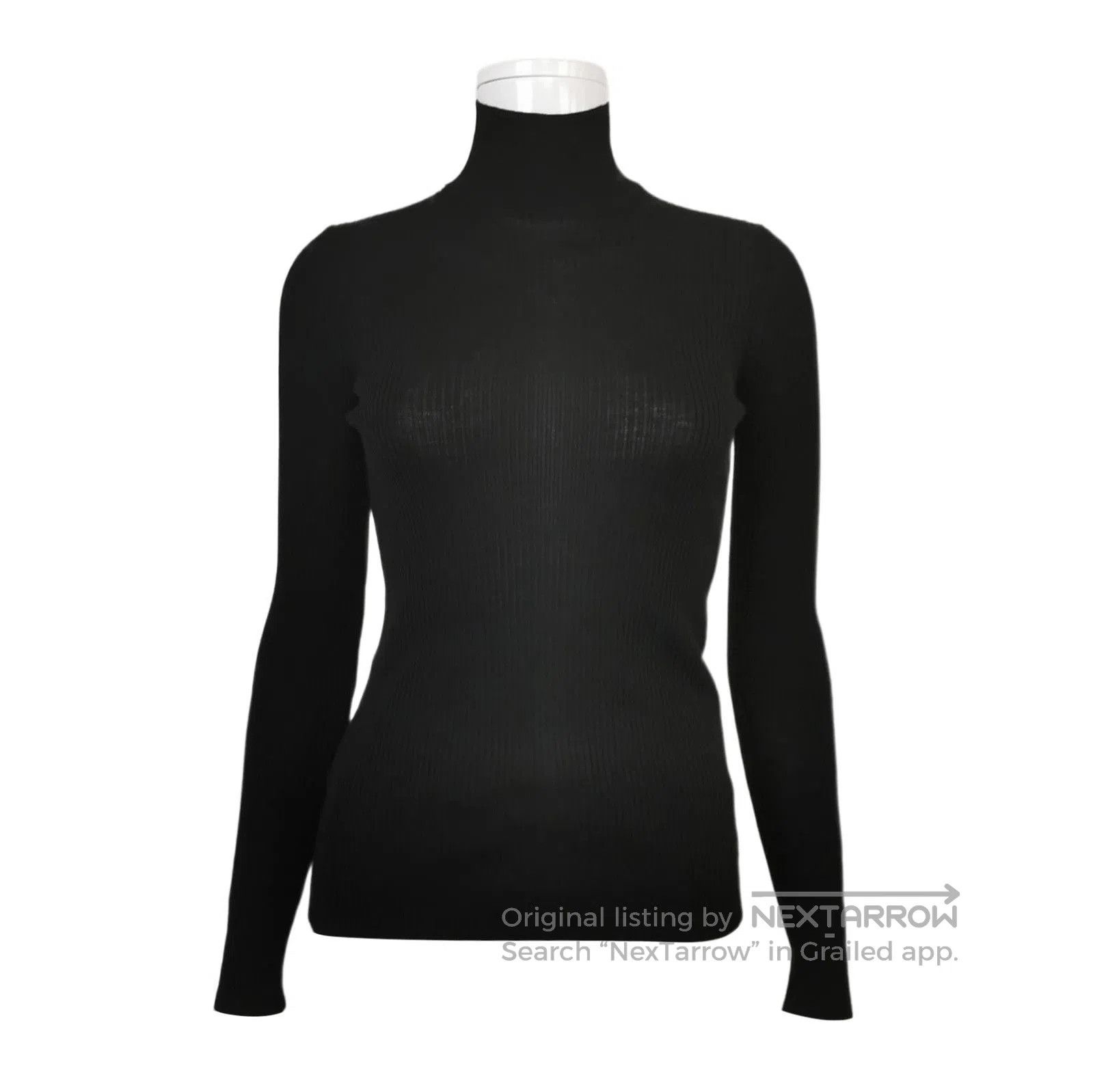 Prada Prada Black Wool Turtleneck Sweater for Women . Size XS / US 0-2 / IT 36-38 - 1 Thumbnail