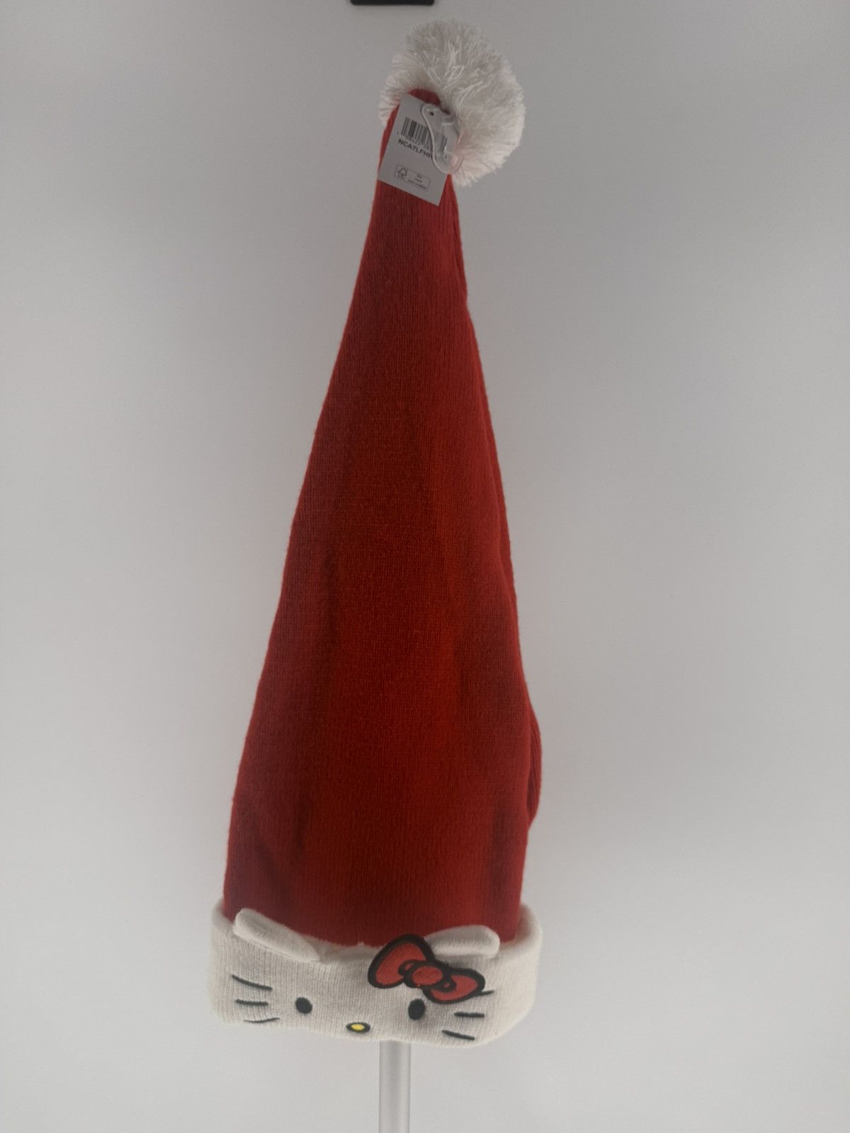Other Hello Kitty Christmas Holiday Santa Red Beanie Hat Knit Size ONE SIZE - 4 Thumbnail