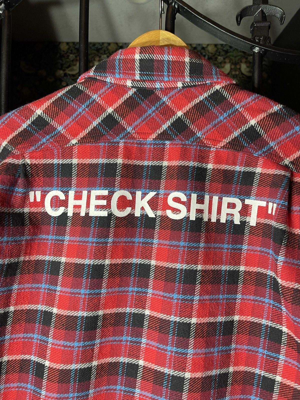 Off-White Off-White flannel Check Shirt Flannel button up shirt Size US M / EU 48-50 / 2 - 2 Thumbnail