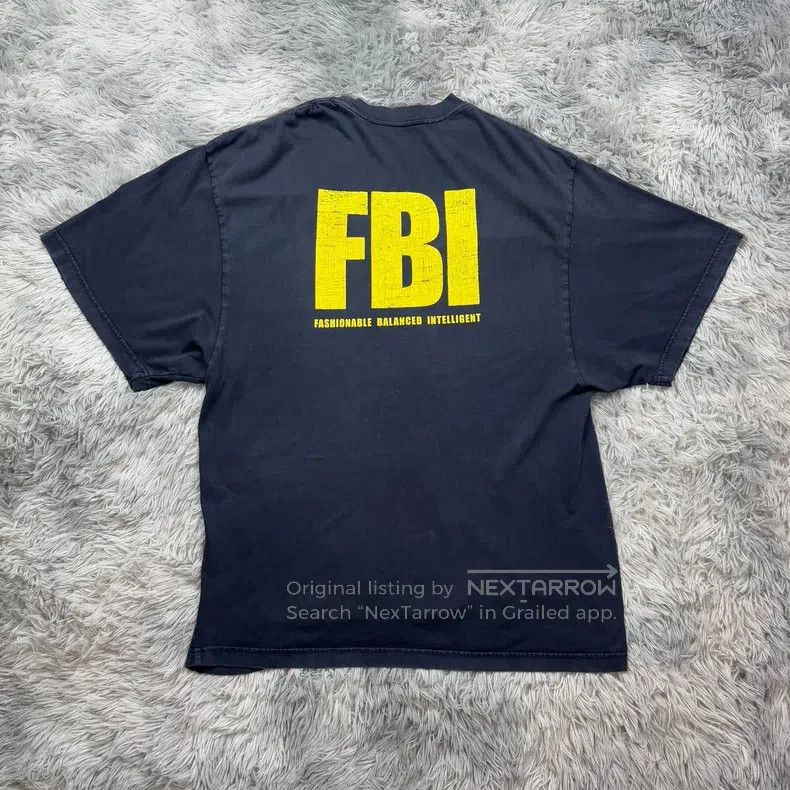 Balenciaga Balenciaga FBI Short Sleeve Size US M / EU 48-50 / 2 - 4 Thumbnail