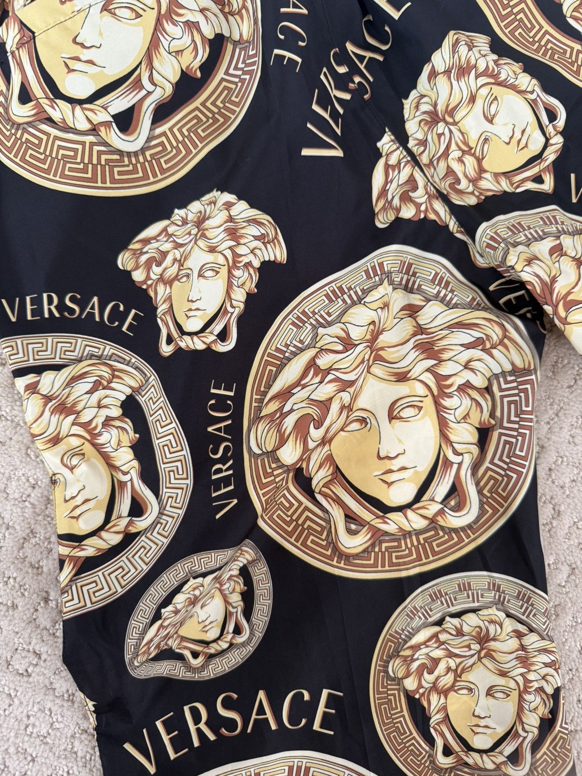 Versace Versace Medusa All-Over Print Jogger Pants – (Men’s Medium) Size US 32 / EU 48 - 5 Thumbnail