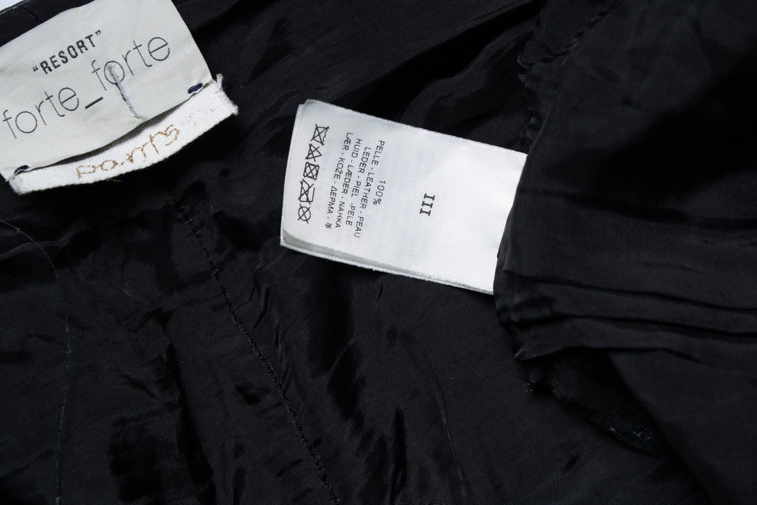 forte_forte Forte Forte, emerald green leather pantalon Size 30" / US 8 / IT 44 - 6 Thumbnail