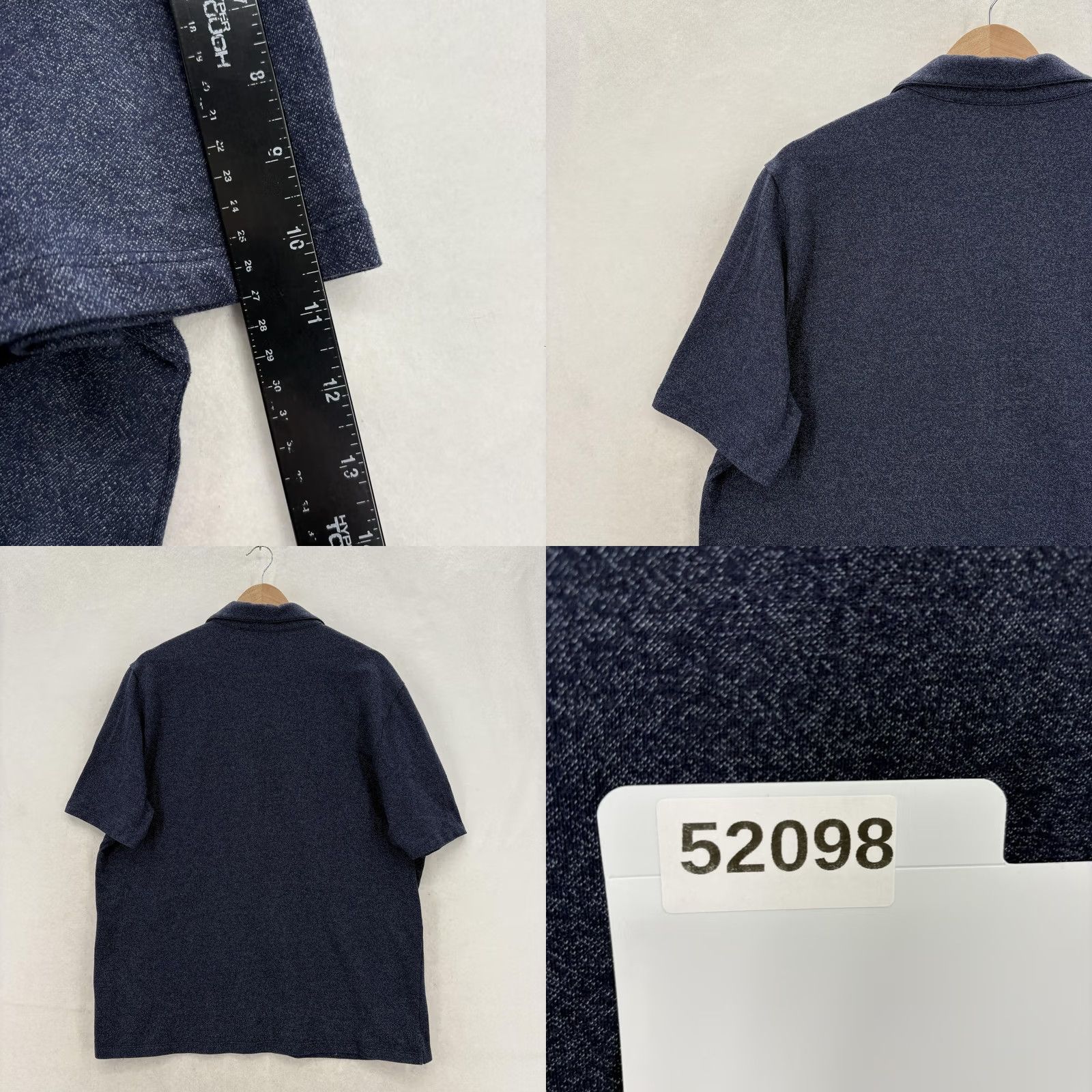 Vintage Robert Barakett Polo Shirt Mens 2XL Blue Galek SS Knit Cotton Blend Casual Top Size US XXL / EU 58 / 5 - 8 Thumbnail