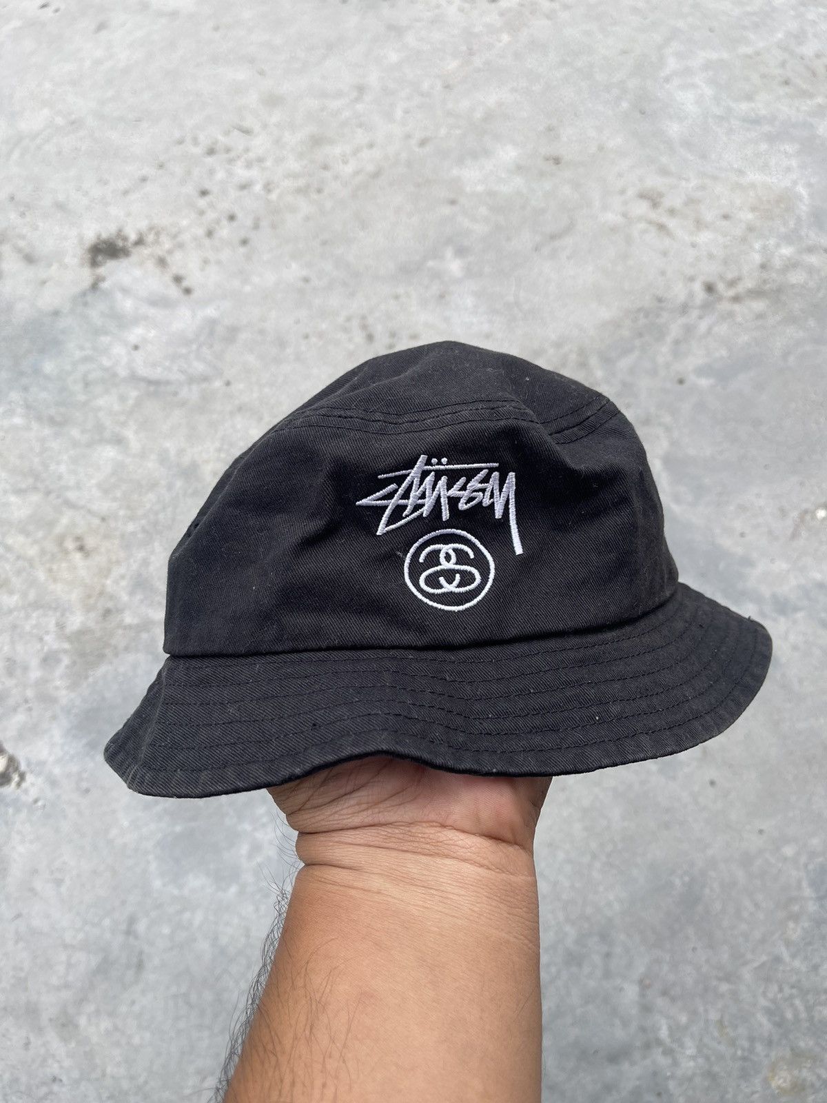 Stussy × Vintage Stussy Bucket Hat 58cm Adult Vintage Streetwear Japan Size ONE SIZE - 2 Thumbnail