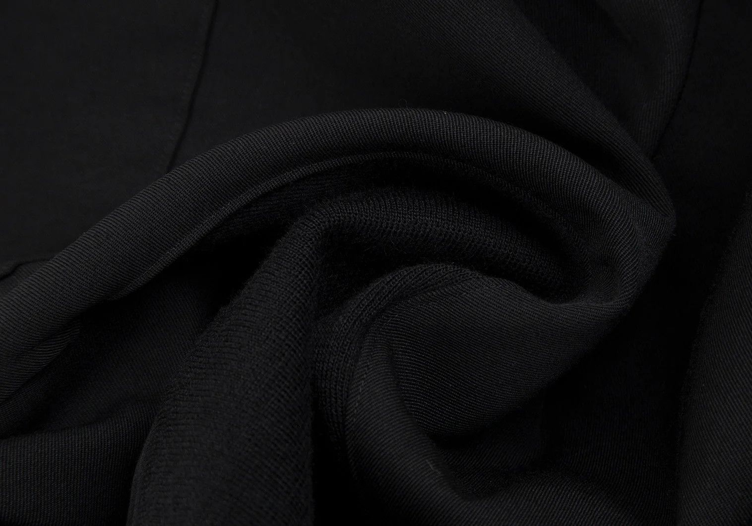 Yohji Yamamoto Yohji Yamamoto Ribbed Cuff Knit Wool Shirt Size US M / EU 48-50 / 2 - 15 Thumbnail