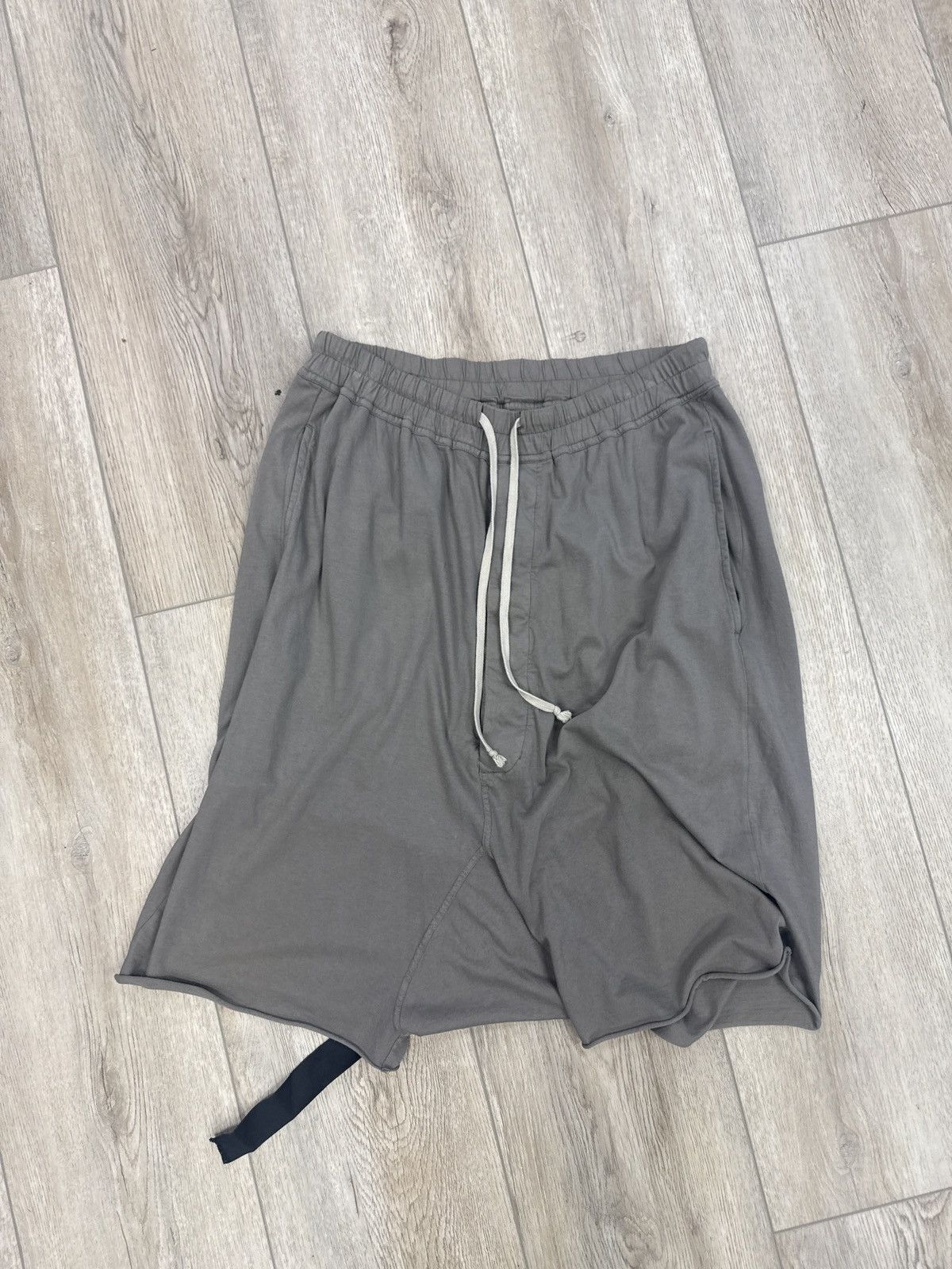 Rick Owens drkshdw cloth shorts grey