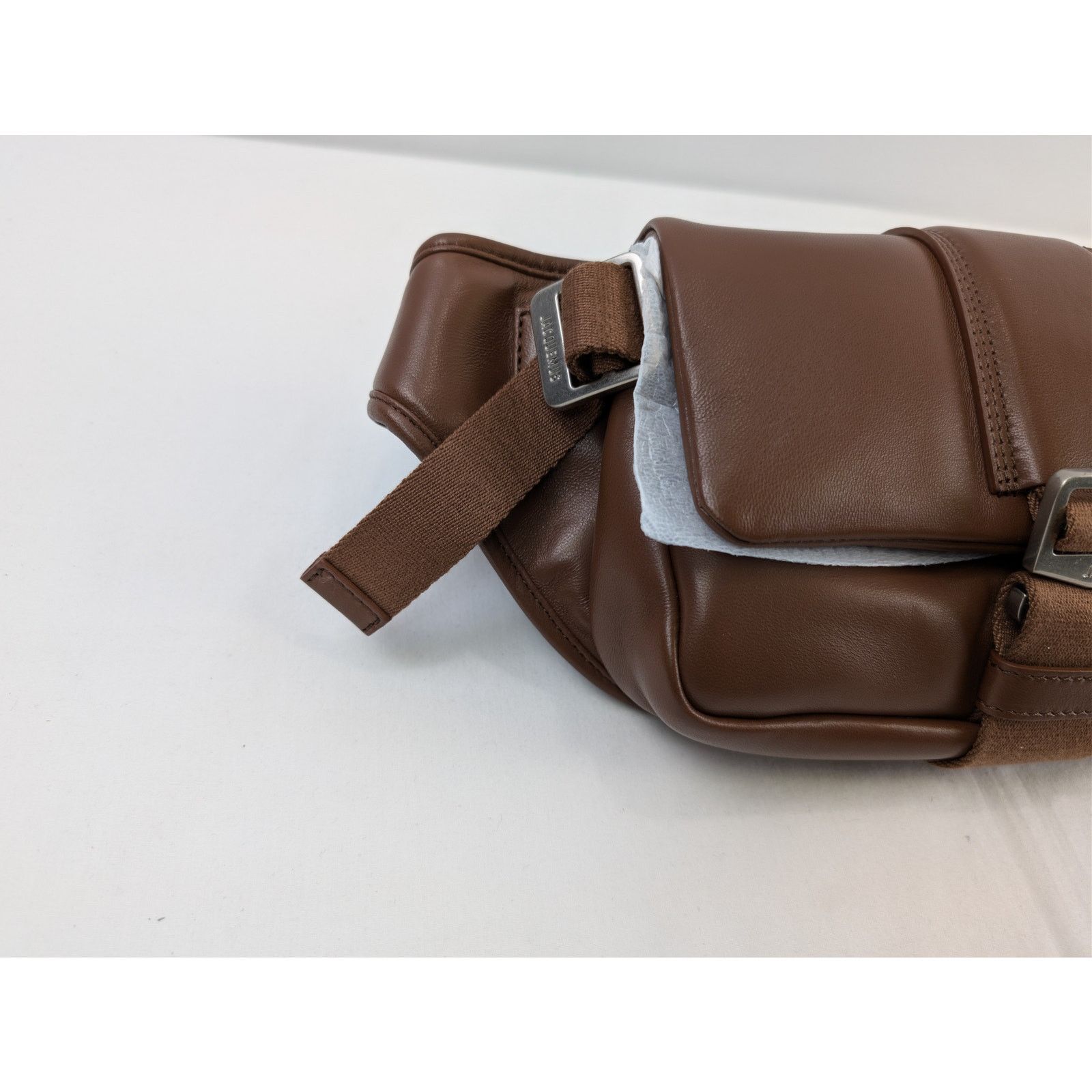 Jacquemus o1rshd1 Size: OS / La Banane Bambimou leather belt bag brown Size ONE SIZE - 7 Thumbnail