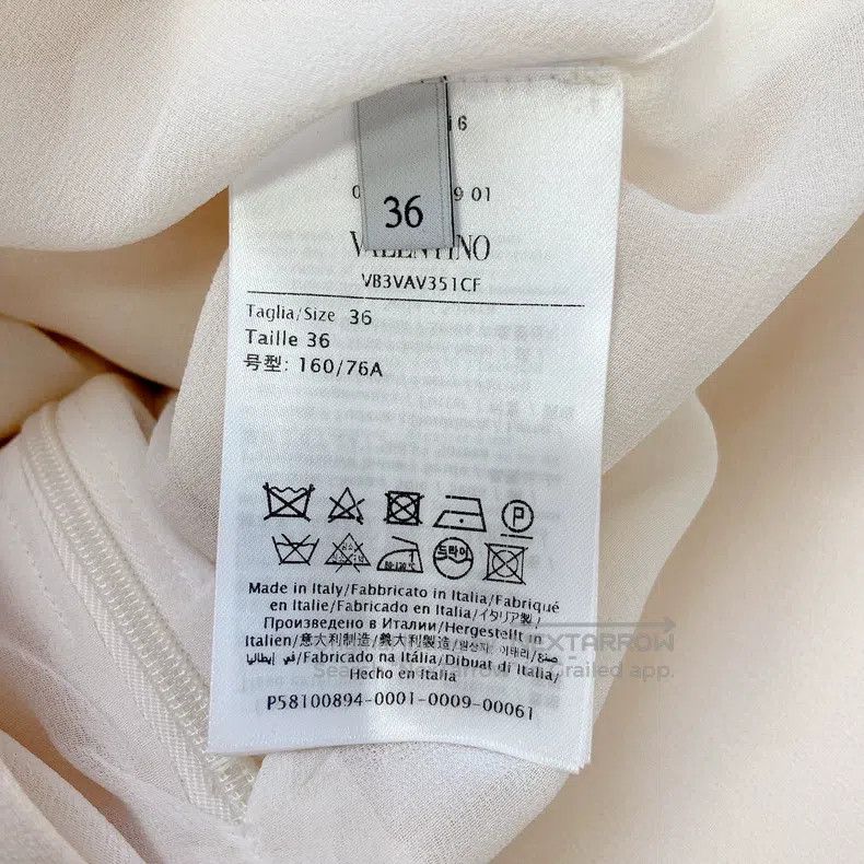 Valentino Valentino Shawl design dress Size S / US 4 / IT 40 - 7 Thumbnail
