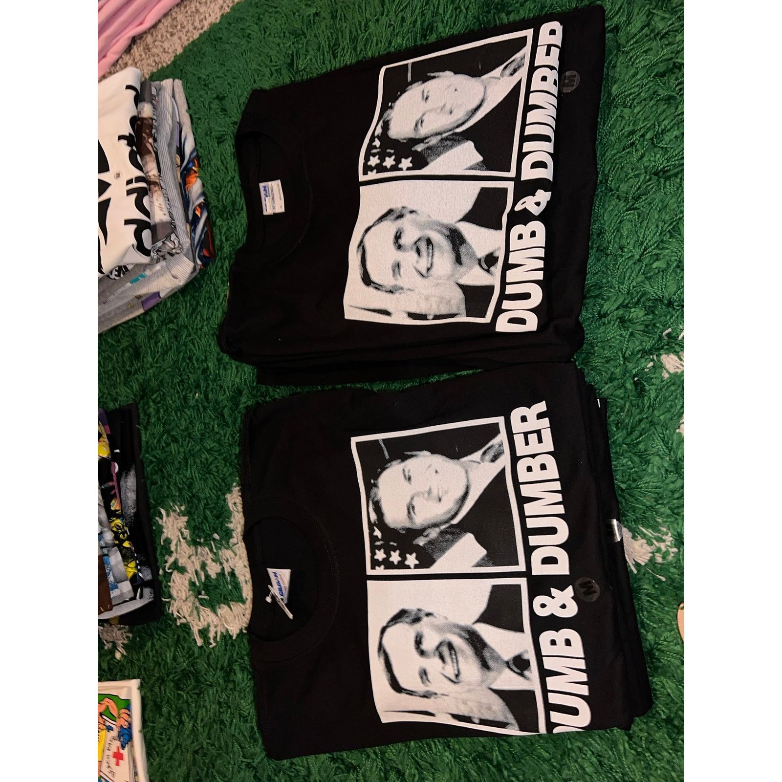 Gildan Vintage Funny Political Shirt George Bush Dumb & Dumber M Size US M / EU 48-50 / 2 - 10 Thumbnail