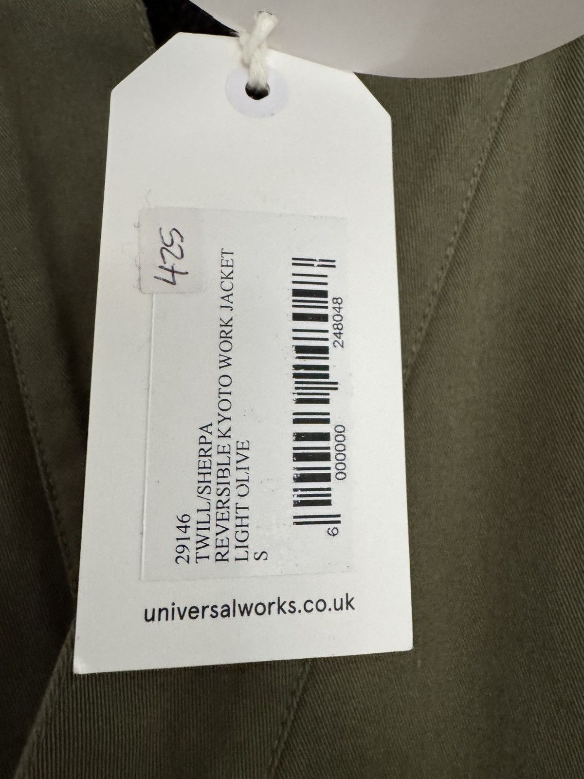 Universal Works NWT Universal Works Reversible Twill Sherpa Kyoto Jacket Size US S / EU 44-46 / 1 - 7 Thumbnail