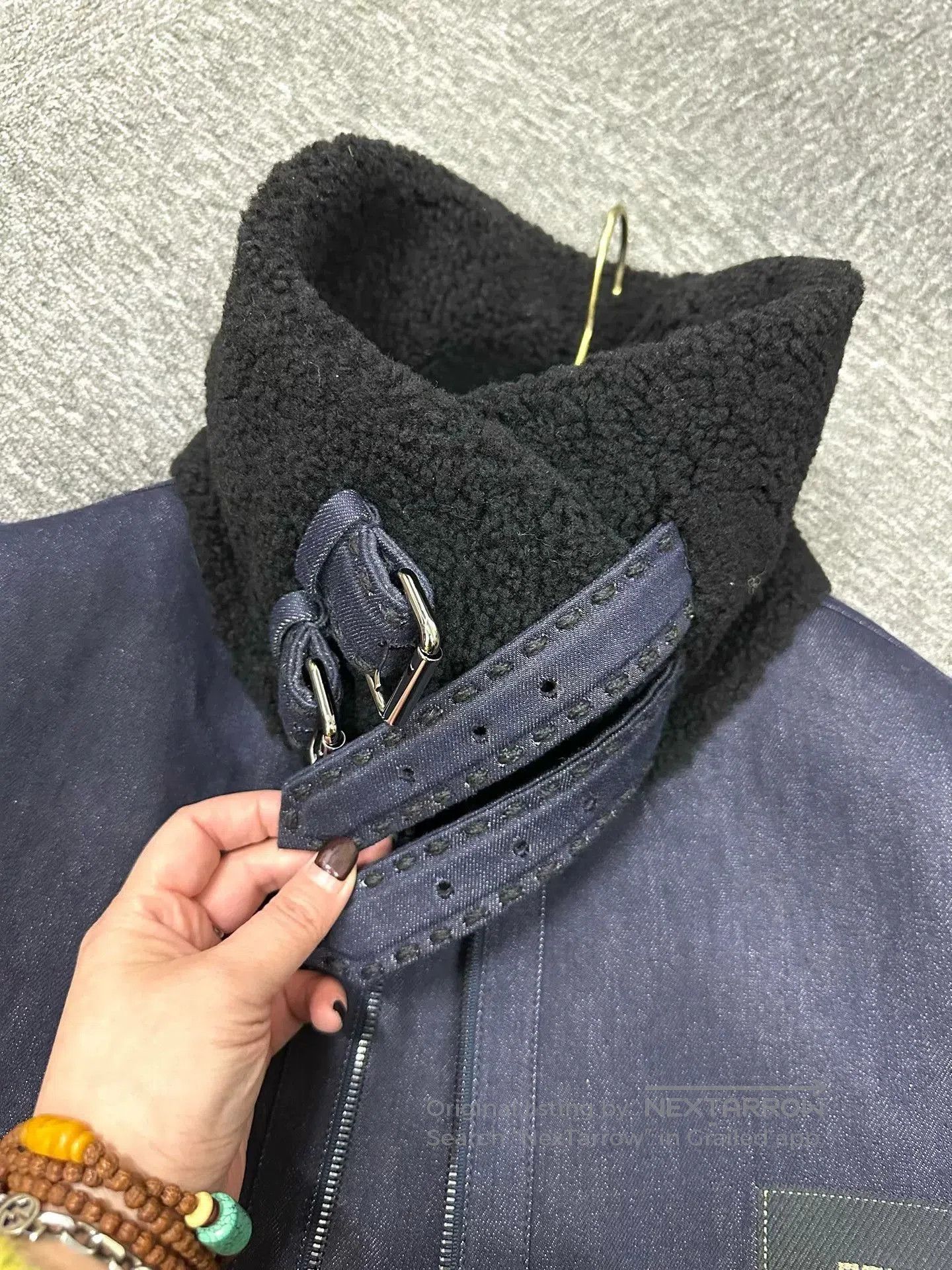 Fendi fendi leather fur coat with wool lining. Size US L / EU 52-54 / 3 - 5 Thumbnail