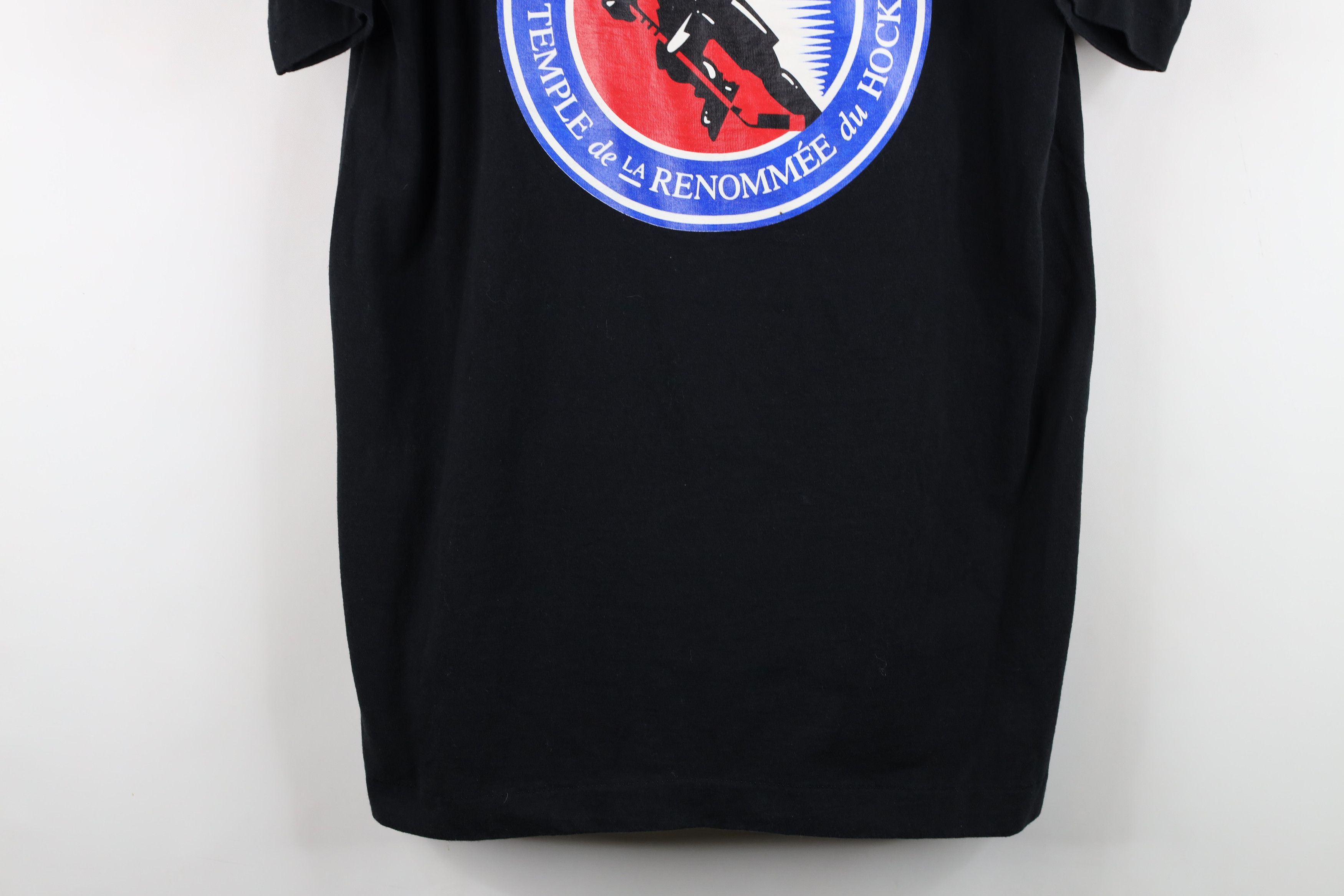 Vintage Vintage 90s Spell Hockey Hall of Fame Short Sleeve T-Shirt Size US L / EU 52-54 / 3 - 3 Thumbnail