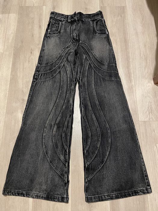 No Faith Studios No Faith Studios Wave Denim Black | Grailed