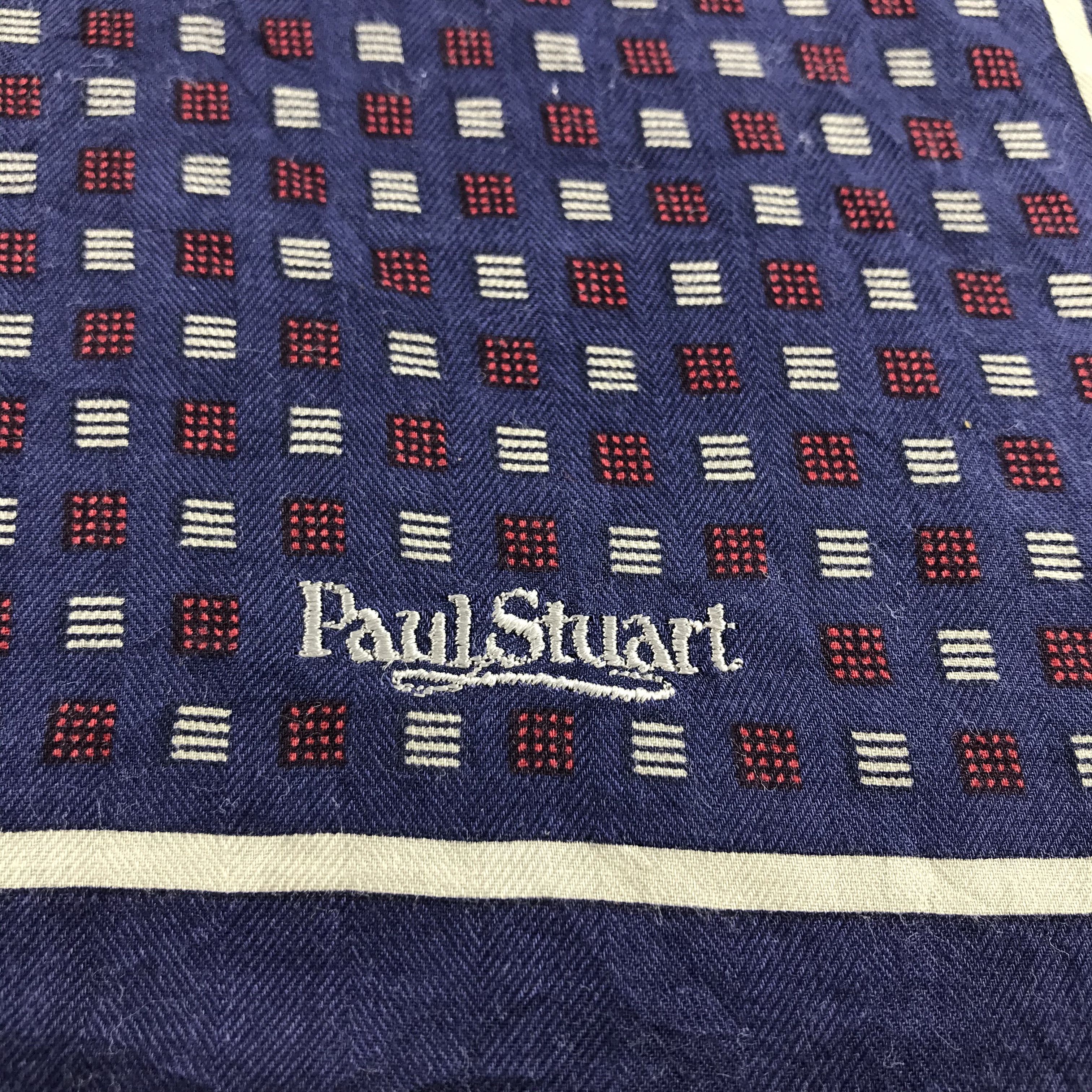 Paul Stuart Paul Stuart Handkerchief Neckerchief Bandana H1278 Size ONE SIZE - 4 Thumbnail