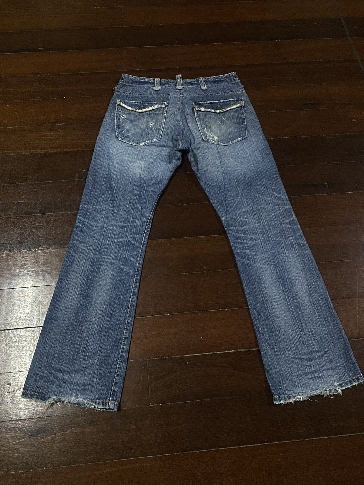 Le Grande Bleu (L.G.B.) AMAZING 🔥🔥 EDWIN MULTI POCKET BUSH CARGO BOOT CUT WIDE LEG Size US 36 / EU 52 - 10 Thumbnail