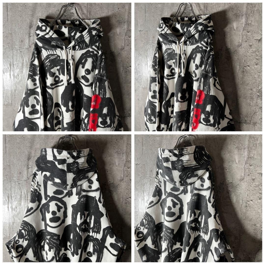 Yohji Yamamoto Supreme/Yohji Yamamoto Hooded Sweatshirt Size US M / EU 48-50 / 2 - 6 Thumbnail